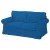 Bezug für ausziehbares 2-Sitzer-Sofa IKEA Ektorp – großes Modell - MV meerblau
