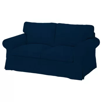   Bezug für ausziehbares 2-Sitzer-Sofa IKEA Ektorp – kleines Modell - MV dunkelblau  