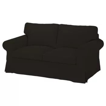   Bezug für ausziehbares 2-Sitzer-Sofa IKEA Ektorp – kleines Modell - MV schwarz