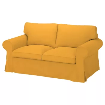   Bezug für ausziehbares 2-Sitzer-Sofa IKEA Ektorp – kleines Modell - Hanna gelb  
