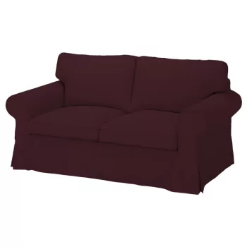   Bezug für festes 2-Sitzer-Sofa IKEA Ektorp – kleines Modell - MV dunkelbraun  