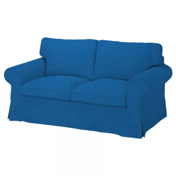  Bezug für festes 2-Sitzer-Sofa IKEA Ektorp – großes Modell - MV meerblau