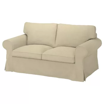   Bezug für festes 2-Sitzer-Sofa IKEA Ektorp – großes Modell - Hanna beige  