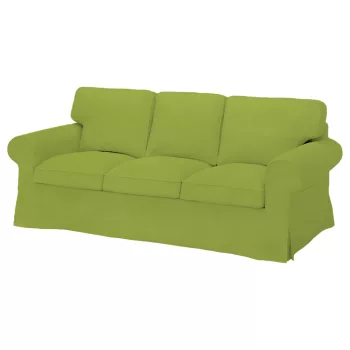   Bezug für ausziehbares 3-Sitzer-Sofa IKEA Ektorp (PIXBO) - Hanna grün  