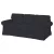 Bezug für festes 3-Sitzer-Sofa IKEA Ektorp - MV grau  