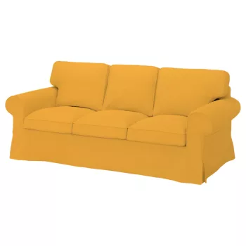 Bezug für festes 3-Sitzer-Sofa IKEA Ektorp - Hanna gelb  