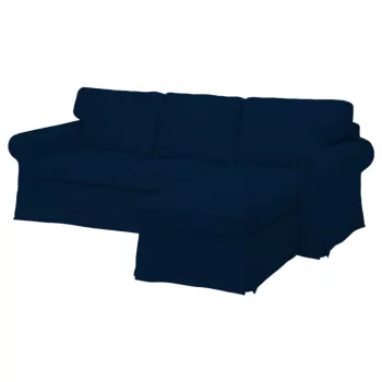  IKEA Ektorp Sofabezug für 3-Sitzer mit Récamiere rechts - MV dunkelblau  