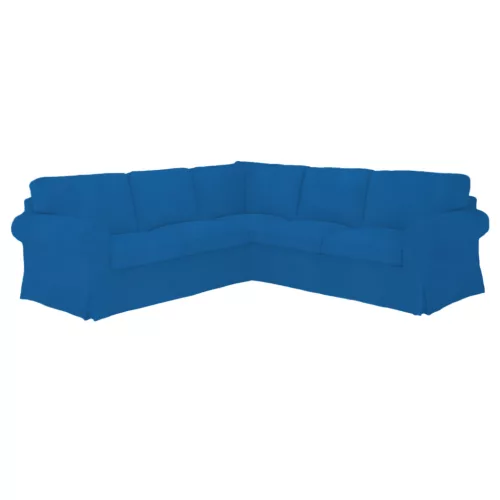 IKEA Ektorp Ecksofa-Bezug – für ausziehbare Sofas - MV meerblau