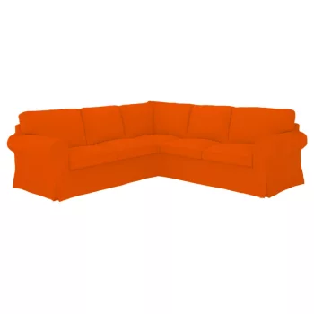   IKEA Ektorp Ecksofa-Bezug – für ausziehbare Sofas - MV orange  
