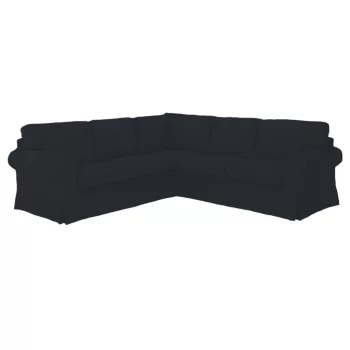   IKEA Ektorp Ecksofa-Bezug – für ausziehbare Sofas - MV grau  