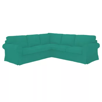   IKEA Ektorp Ecksofa-Bezug – für ausziehbare Sofas - Hanna hellgrau  