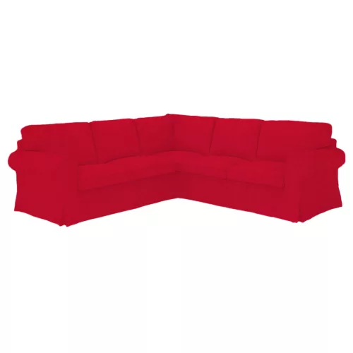 IKEA Ektorp Ecksofa-Bezug – für feste Sofas - MV rot  
