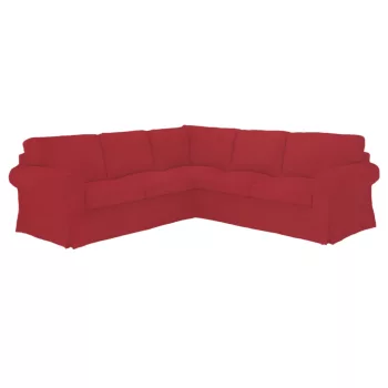 IKEA Ektorp Ecksofa-Bezug – für feste Sofas - Hanna rot  