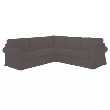   IKEA Ektorp Ecksofa-Bezug – für feste Sofas - Hanna grau  
